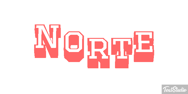 Norte Tekst effect