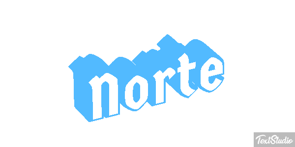 Norte Tekst effect