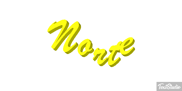 Norte Tekst effect