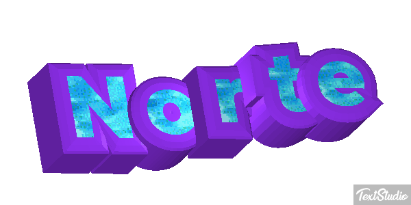 Norte Tekst effect