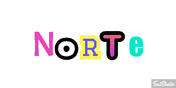 Norte Tekst effect