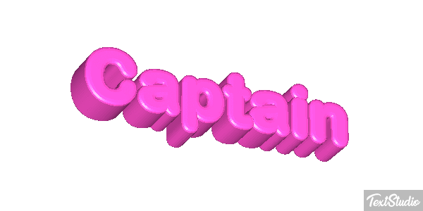 Captain Text effect