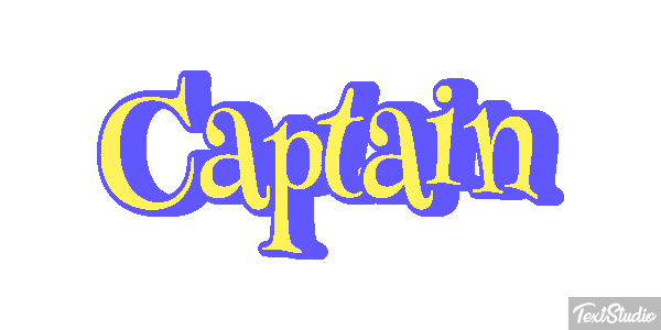 Captain Text effect