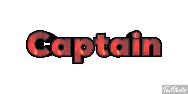 Captain Text effect