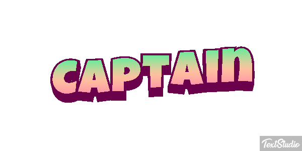 Captain Text effect
