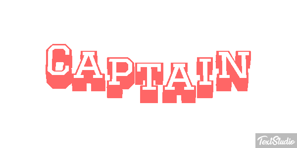 Captain Text effect