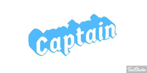 Captain Text effect