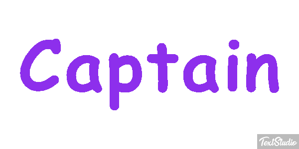Captain Text effect