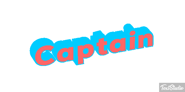 Captain Text effect