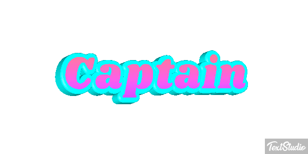 Captain Text effect