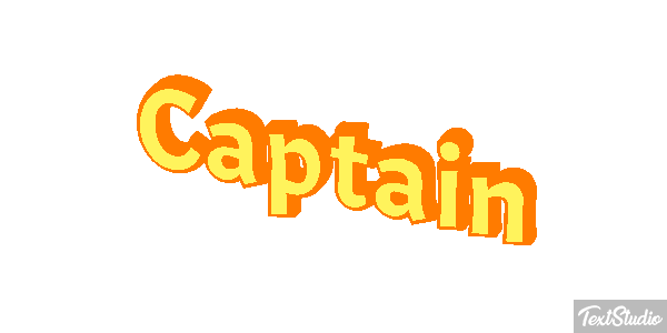Captain Text effect