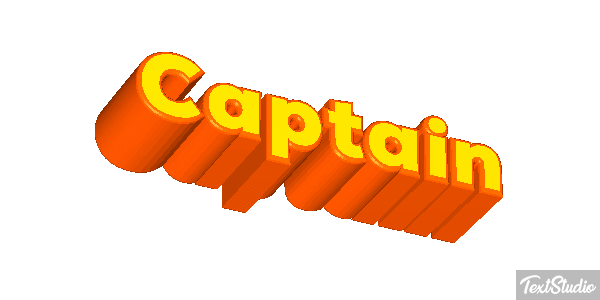 Captain Text effect