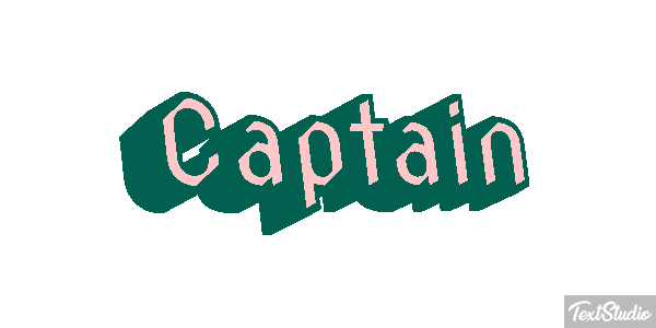Captain Text effect
