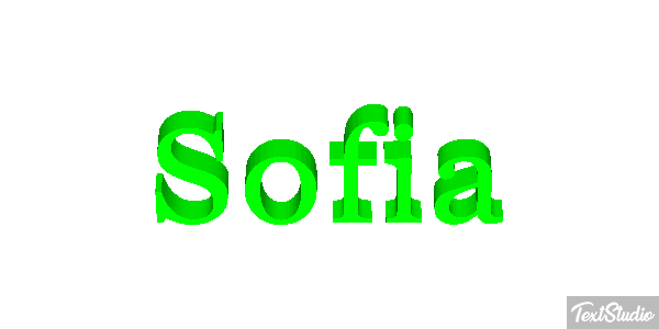 Sofia Effetto testo