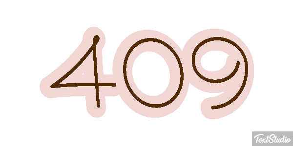409 テキスト効果