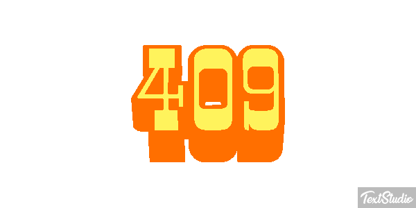 409 テキスト効果