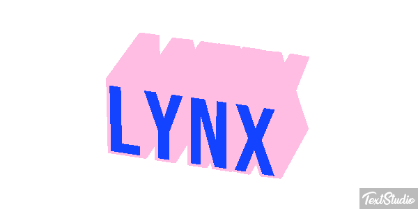 Lynx Tekst effect