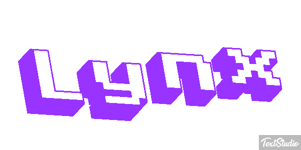 Lynx Tekst effect