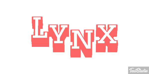 Lynx Tekst effect