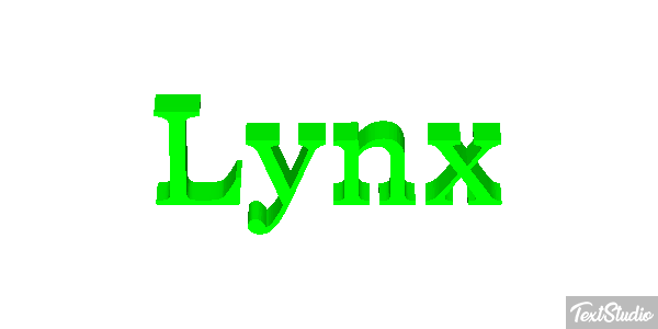 Lynx Tekst effect