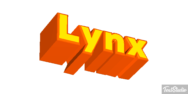 Lynx Tekst effect