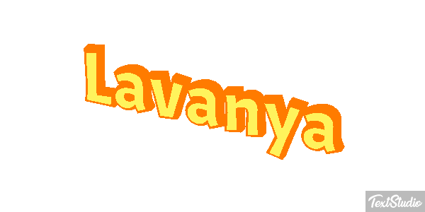 Lavanya Tekst effect
