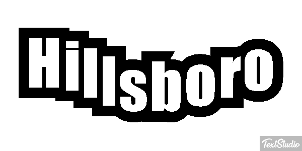 Hillsboro Efekt tekstowy