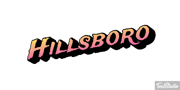 Hillsboro Efekt tekstowy