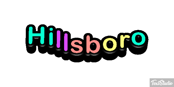 Hillsboro Efekt tekstowy
