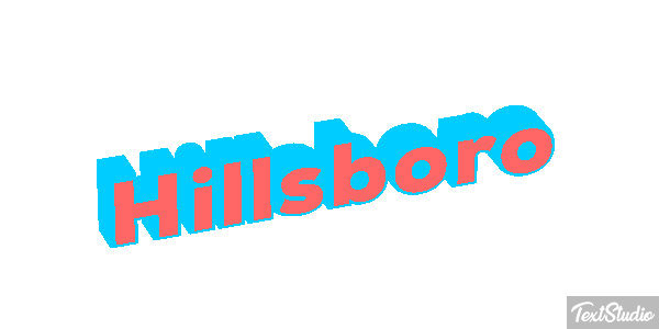 Hillsboro Efekt tekstowy