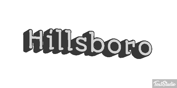 Hillsboro Efekt tekstowy