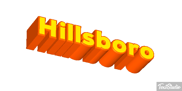 Hillsboro Efekt tekstowy