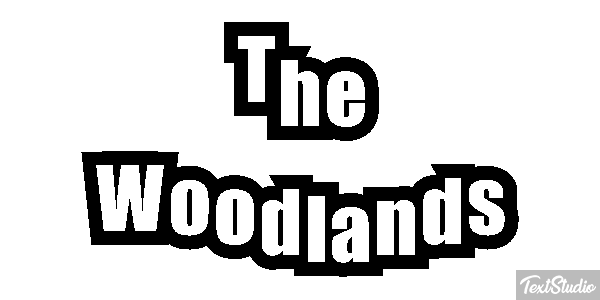 The Woodlands Texteffekt