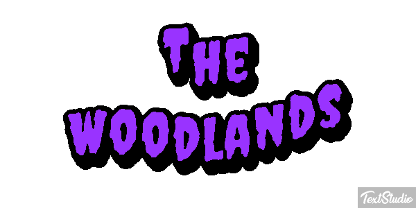 The Woodlands Texteffekt