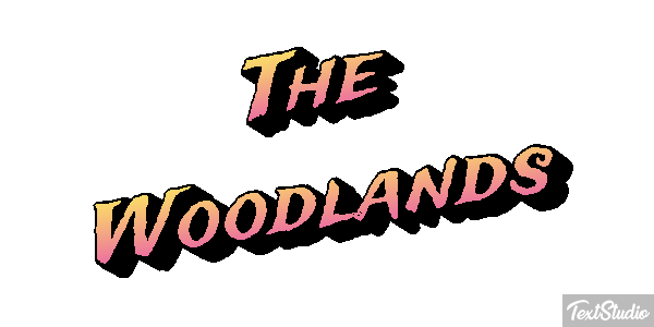 The Woodlands Texteffekt