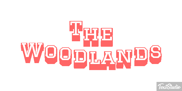 The Woodlands Texteffekt