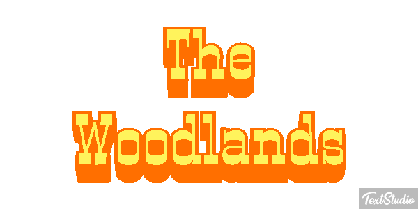 The Woodlands Texteffekt