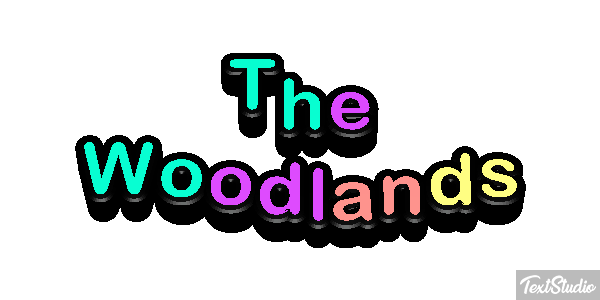 The Woodlands Texteffekt