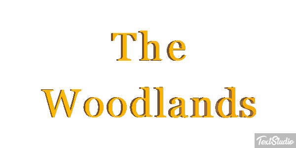 The Woodlands Texteffekt