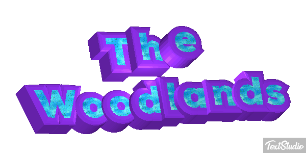 The Woodlands Texteffekt