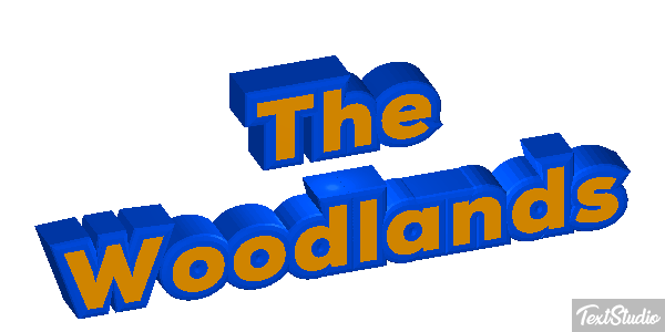 The Woodlands Texteffekt