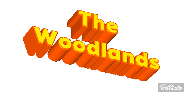 The Woodlands Texteffekt