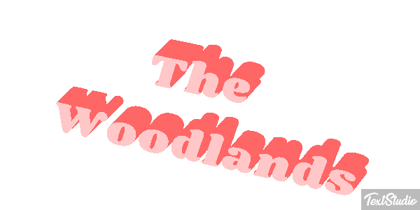 The Woodlands Texteffekt