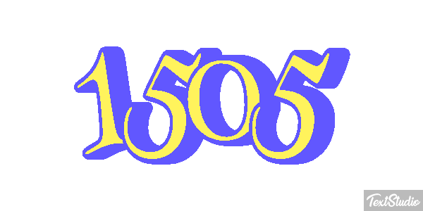 1505 Tekst effect