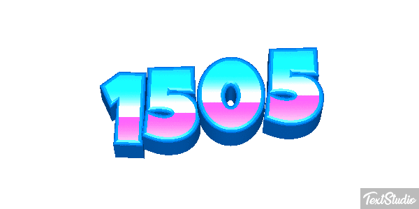 1505 Tekst effect