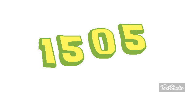 1505 Tekst effect