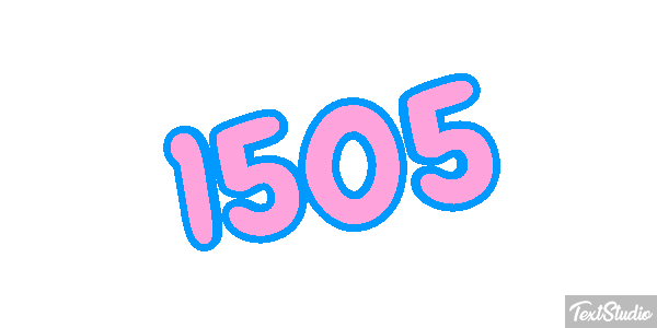 1505 Tekst effect