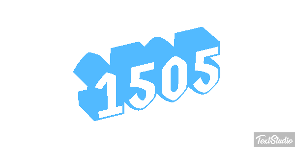 1505 Tekst effect