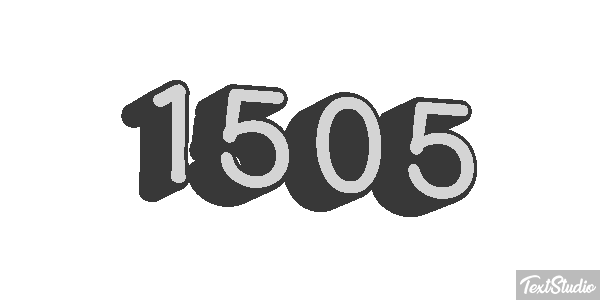 1505 Tekst effect