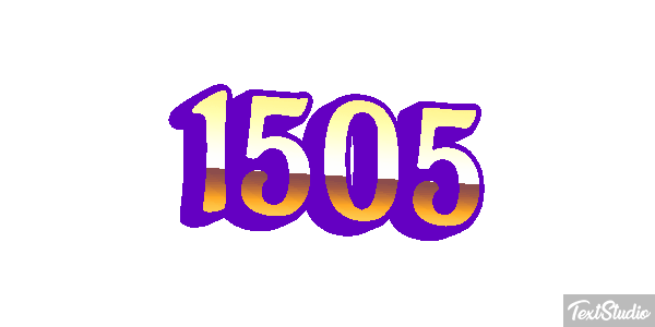 1505 Tekst effect